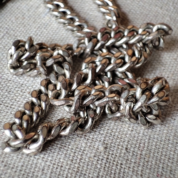 Stella and Dot Art Deco Revival Silver Tone All Clear Rhinestones - Picture 14 of 14